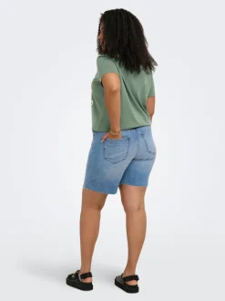 CARTOKYO High waist Regular fit Denim shorts