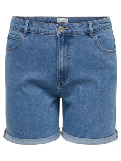 CARVEGA High waist Regular fit Denim shorts