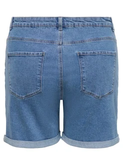 CARVEGA High waist Regular fit Denim shorts