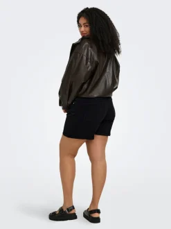 CARVEGA High waist Regular fit Denim shorts
