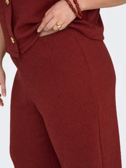 CARVICKI Flared fit Broek met wijde pijpen