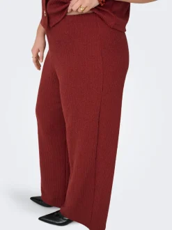 CARVICKI Flared fit Broek met wijde pijpen