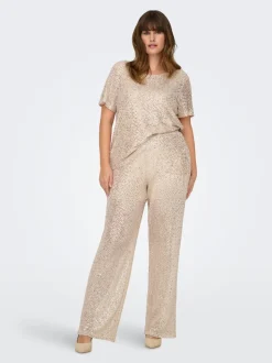 CARVIVIANA Straight fit Broeken