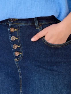 CARWILLY Denim Denim rok Midi-rok