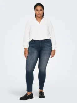 CARWILLY High waist Skinny fit Enkel lengte Jeans