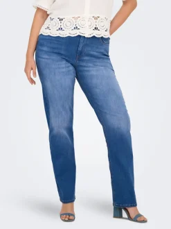 CARWILLY High waist Straight fit Jeans