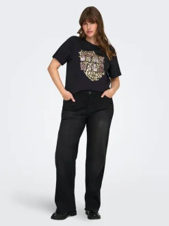 CARWILLY High waist Wide leg fit Jeans