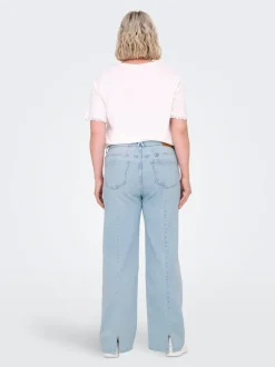 CARWILLY High waist Wide leg fit Jeans