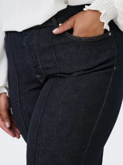 CARWILLY High waist Wide leg fit Cropped Jeans