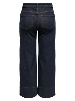 CARWILLY High waist Wide leg fit Cropped Jeans
