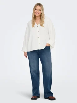 CARWILLY High waist Wide leg fit Jeans