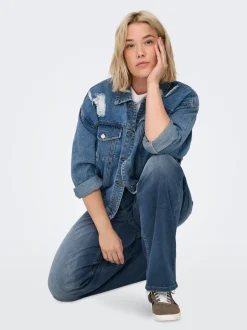 CARWILLY High waist Wide leg fit Jeans
