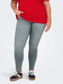 CARWILLY HOGE TAILLE REGULIERE SKINNY FIT JEANS