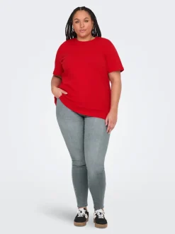 CARWILLY HOGE TAILLE REGULIERE SKINNY FIT JEANS