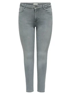 CARWILLY HOGE TAILLE REGULIERE SKINNY FIT JEANS