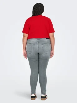 CARWILLY HOGE TAILLE REGULIERE SKINNY FIT JEANS