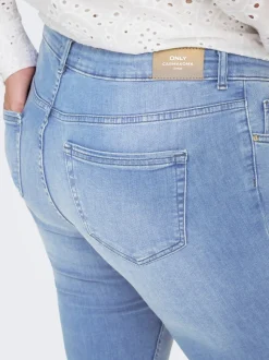 CARWILLY Mid waist Skinny fit Enkel lengte Jeans