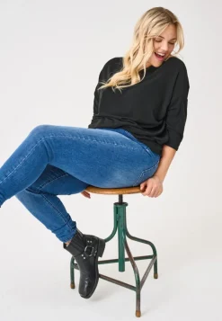 CARWILLY Mid waist Skinny fit Jeans