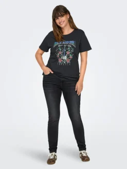 CARWILLY Mid waist Skinny fit Jeans