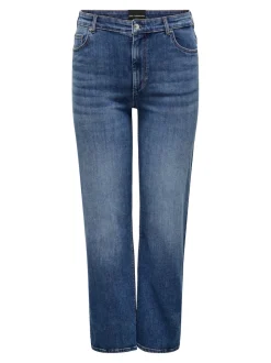 CARWILLY Mid waist Straight fit Jeans
