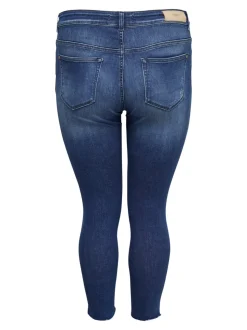 CARWILLY Regular waist Skinny fit Enkel lengte Jeans