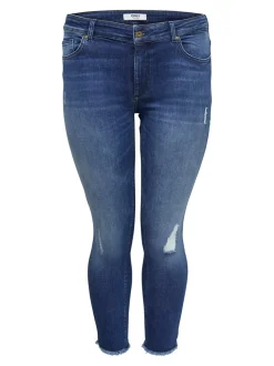 CARWILLY Regular waist Skinny fit Enkel lengte Jeans