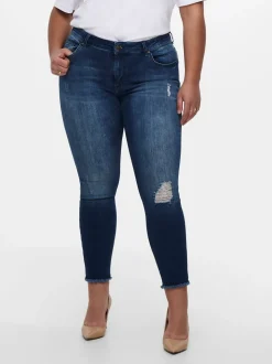CARWILLY Regular waist Skinny fit Enkel lengte Jeans