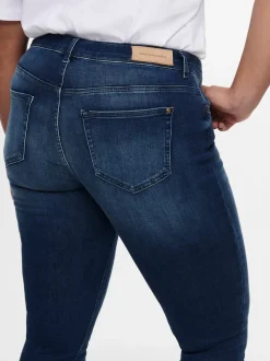 CARWILLY Regular waist Skinny fit Enkel lengte Jeans