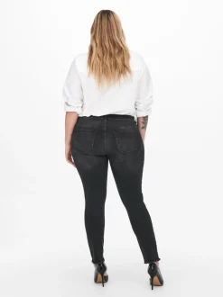 CARWILLY Regular waist Skinny fit Enkel lengte Jeans