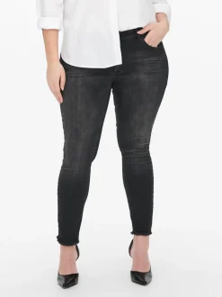 CARWILLY Regular waist Skinny fit Enkel lengte Jeans
