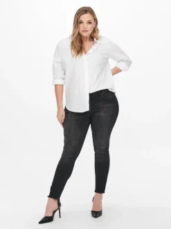 CARWILLY Regular waist Skinny fit Enkel lengte Jeans
