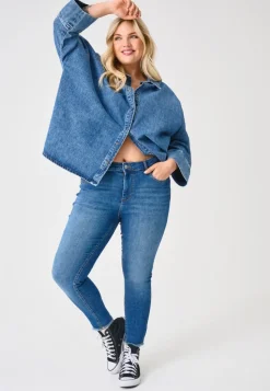 CARWILLY Skinny fit Enkel lengte Jeans