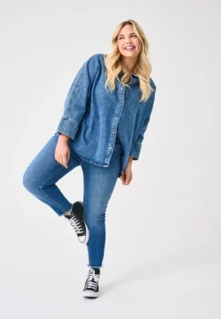 CARWILLY Skinny fit Enkel lengte Jeans