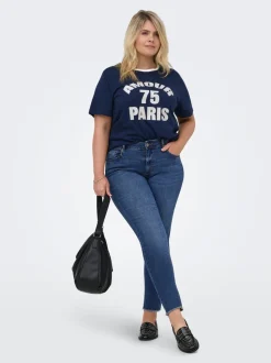 CARWILLY Skinny fit Enkel lengte Jeans