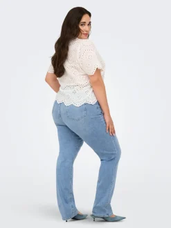 CARWILLY High waist Straight fit Jeans