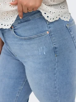 CARWILLY High waist Straight fit Jeans