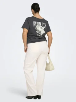 CARWILLY High waist wide fit Jeans