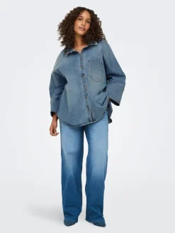 CARWILLY High waist Wide leg fit Jeans