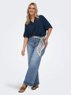 CARWILLY High waist Wide leg fit Jeans