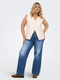 CARWILLY High waist Wide leg fit Jeans