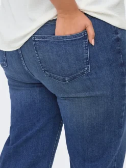 CARWILLY High waist Wide leg fit Cropped Jeans