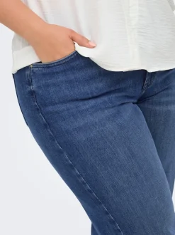 CARWILLY High waist Wide leg fit Cropped Jeans