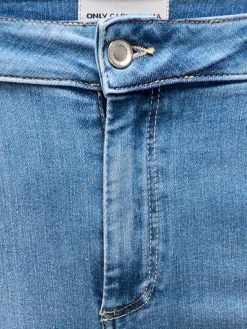 CARWILLY Mid waist capri Skinny fit Jeans