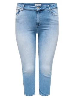 CARWILLY Mid waist capri Skinny fit Jeans