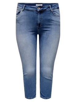 CARWILLY Mid waist capri Skinny fit Jeans