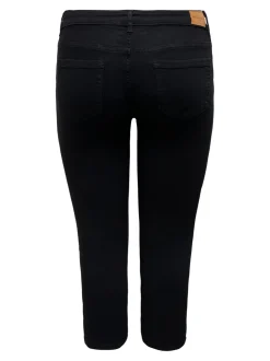 CARWILLY Mid waist capri Skinny fit Jeans