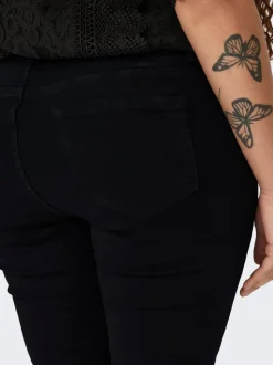 CARWILLY Mid waist capri Skinny fit Jeans