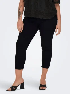 CARWILLY Mid waist capri Skinny fit Jeans