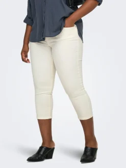 CARWILLY Mid waist capri Skinny fit Jeans