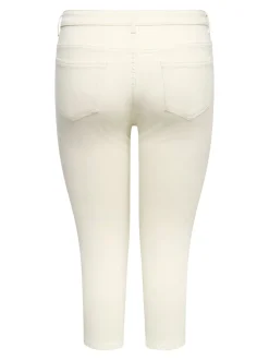 CARWILLY Mid waist capri Skinny fit Jeans